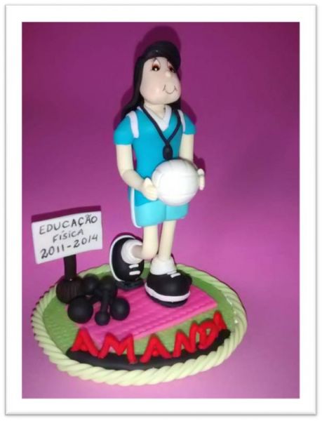 Escultura Professional de Educação Física.